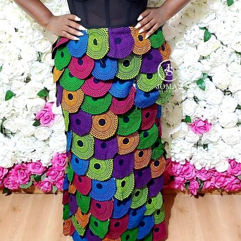 Women's Ankara Pencil skirt